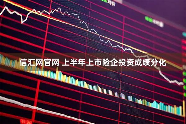 信汇网官网 上半年上市险企投资成绩分化